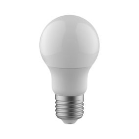 Diall 4.2W 470lm White A60 Warm white LED Light bulb, Pack of 3