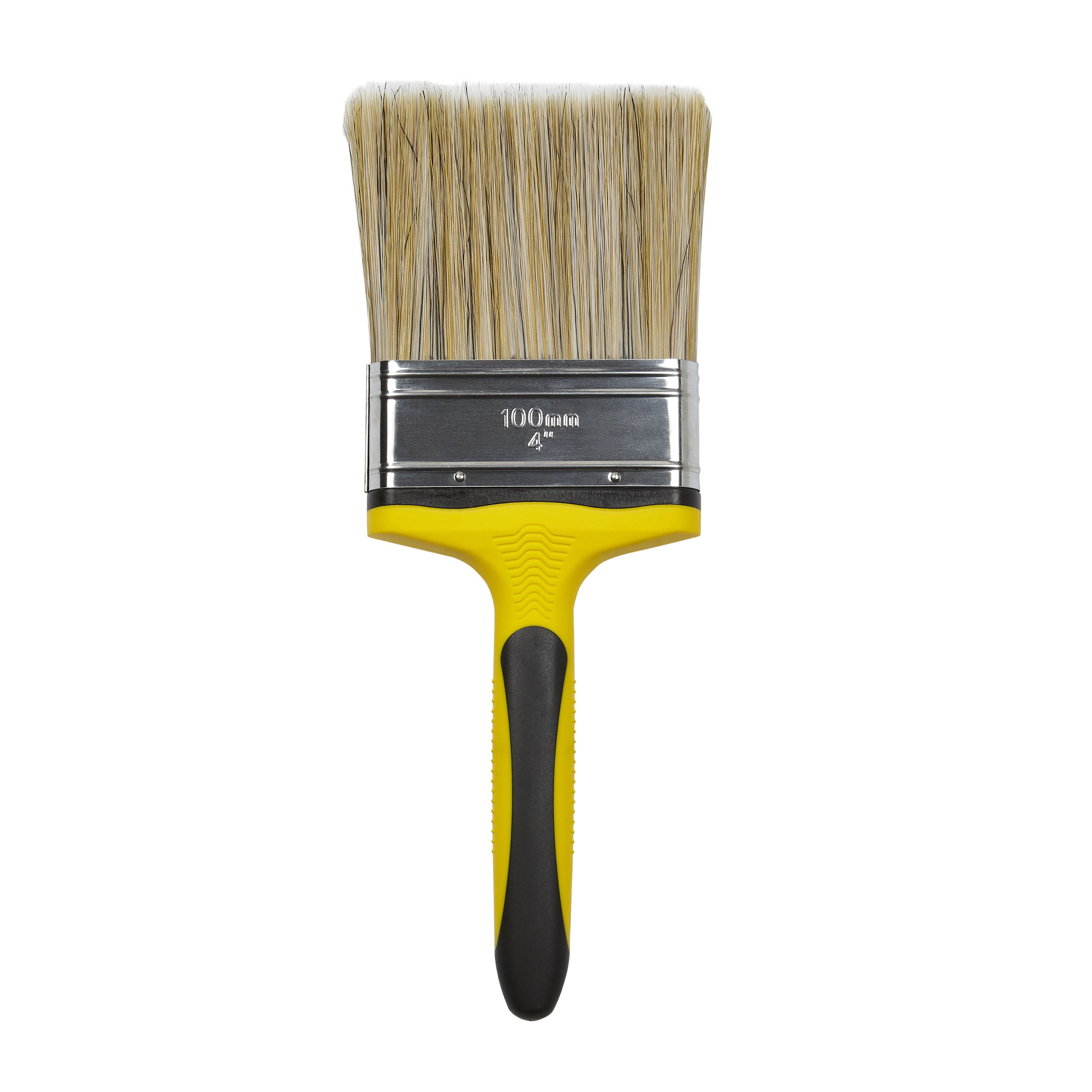 Diall 4" Flat tip Paint brush DIY at B&Q