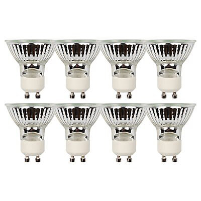 2 Packs of 3 6 x Diall 40W Reflector GU10 Halogen Light bulb 300 Lm Warm White 