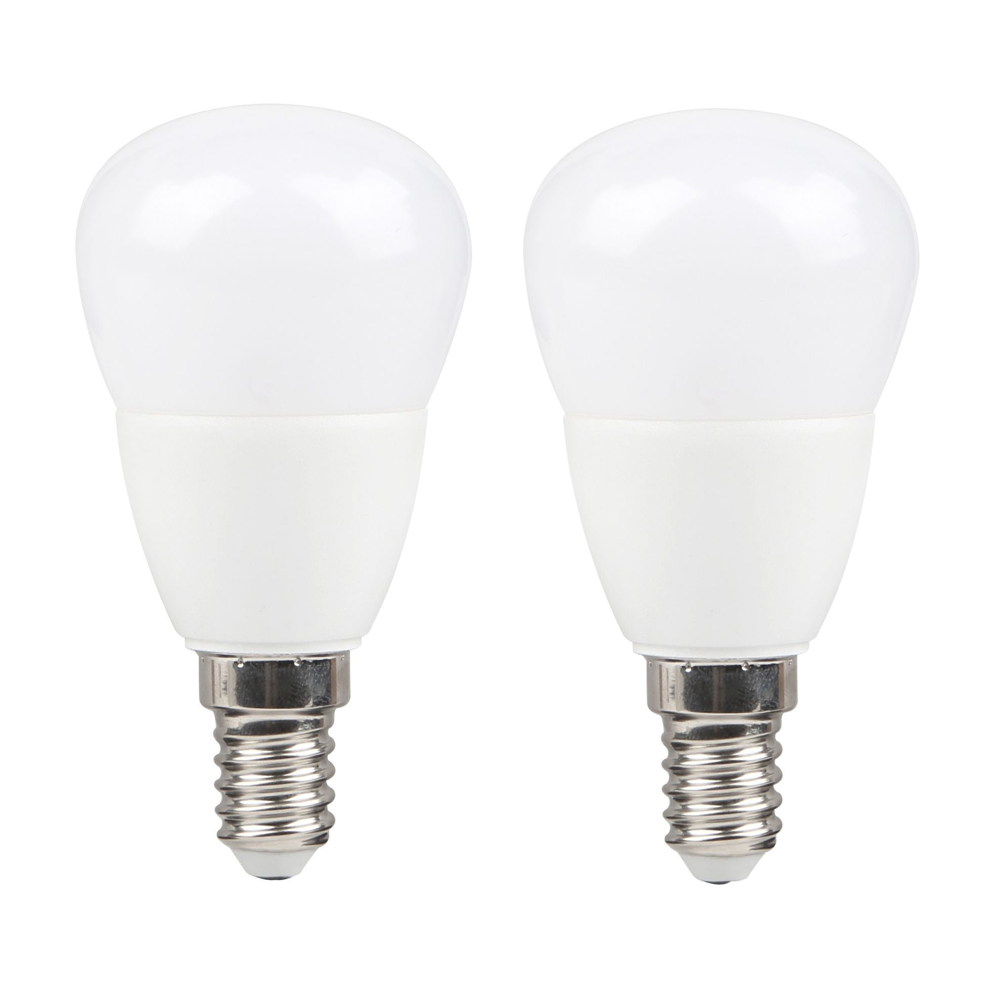 Diall 5.5W 470lm Mini globe LED Light bulb, Pack of 2
