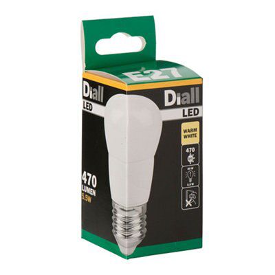 Diall 5.5W 470lm Mini globe LED Light bulb