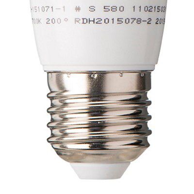 Diall 5.5W 470lm Mini globe LED Light bulb