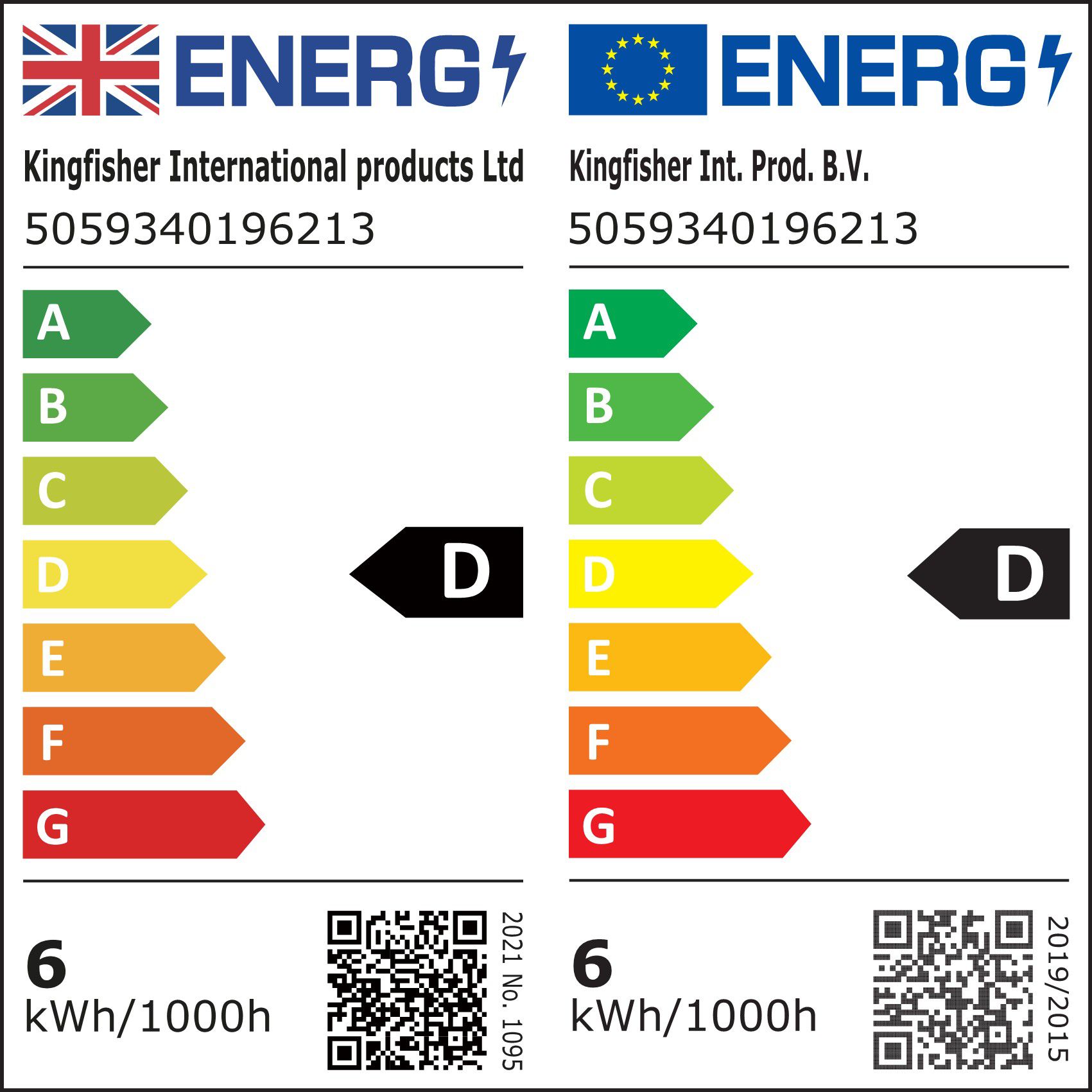 Diall 5.9W 806lm Clear GLS Warm white LED filament Dimmable Filament Light bulb - 3