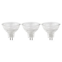 Diall 6.1W Neutral white LED Utility Light bulb, Pack of 3