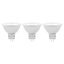 Diall 6.1W Warm white LED Dimmable Utility Light bulb, Pack of 3