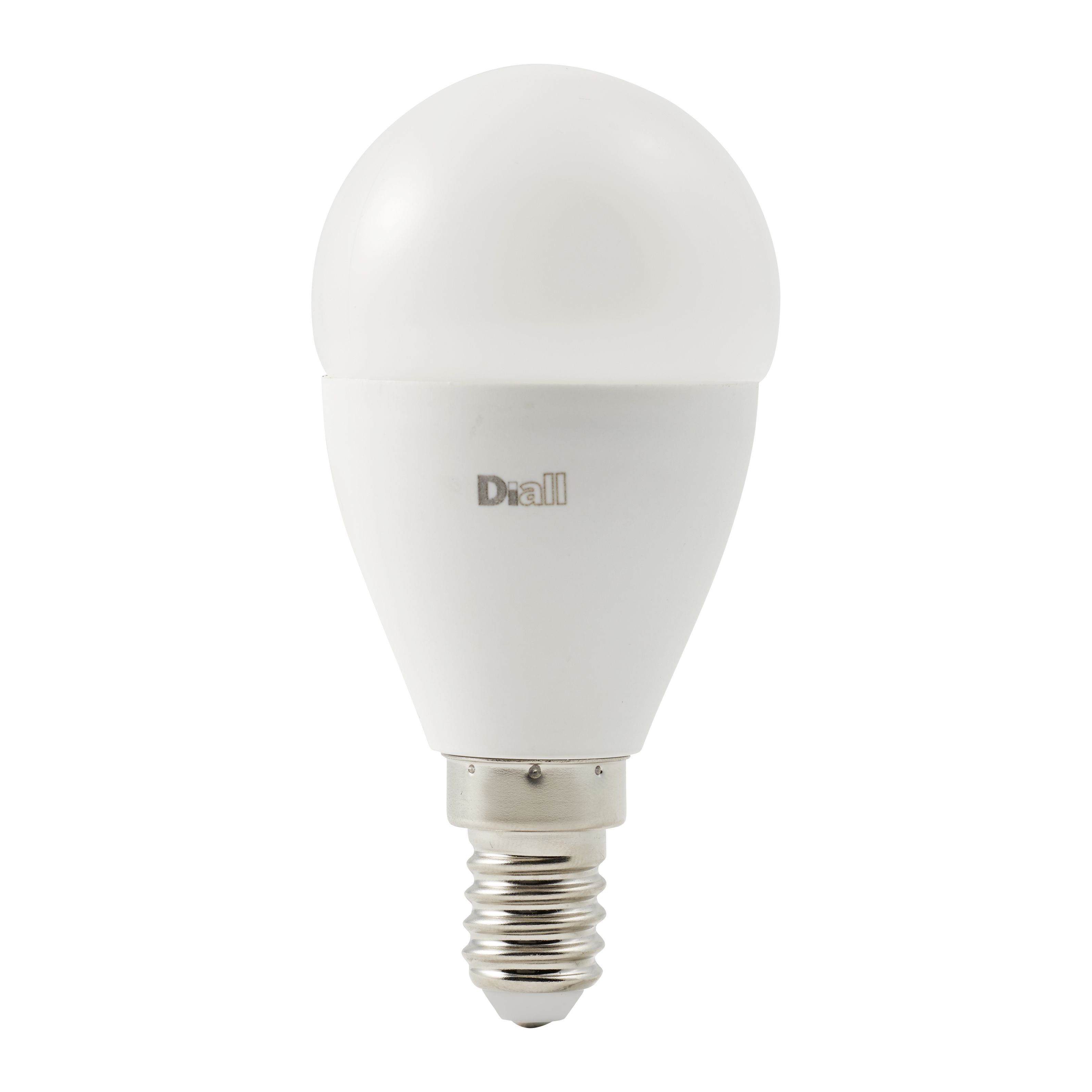 Diall E14 40W LED RGB & warm white Mini globe Dimmable Smart Light