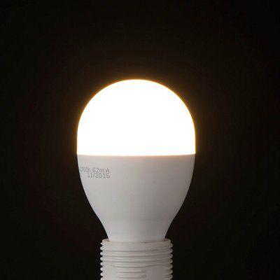 Lampe olive LED E14 dépolie 2700K 60w Lumen 806Lm