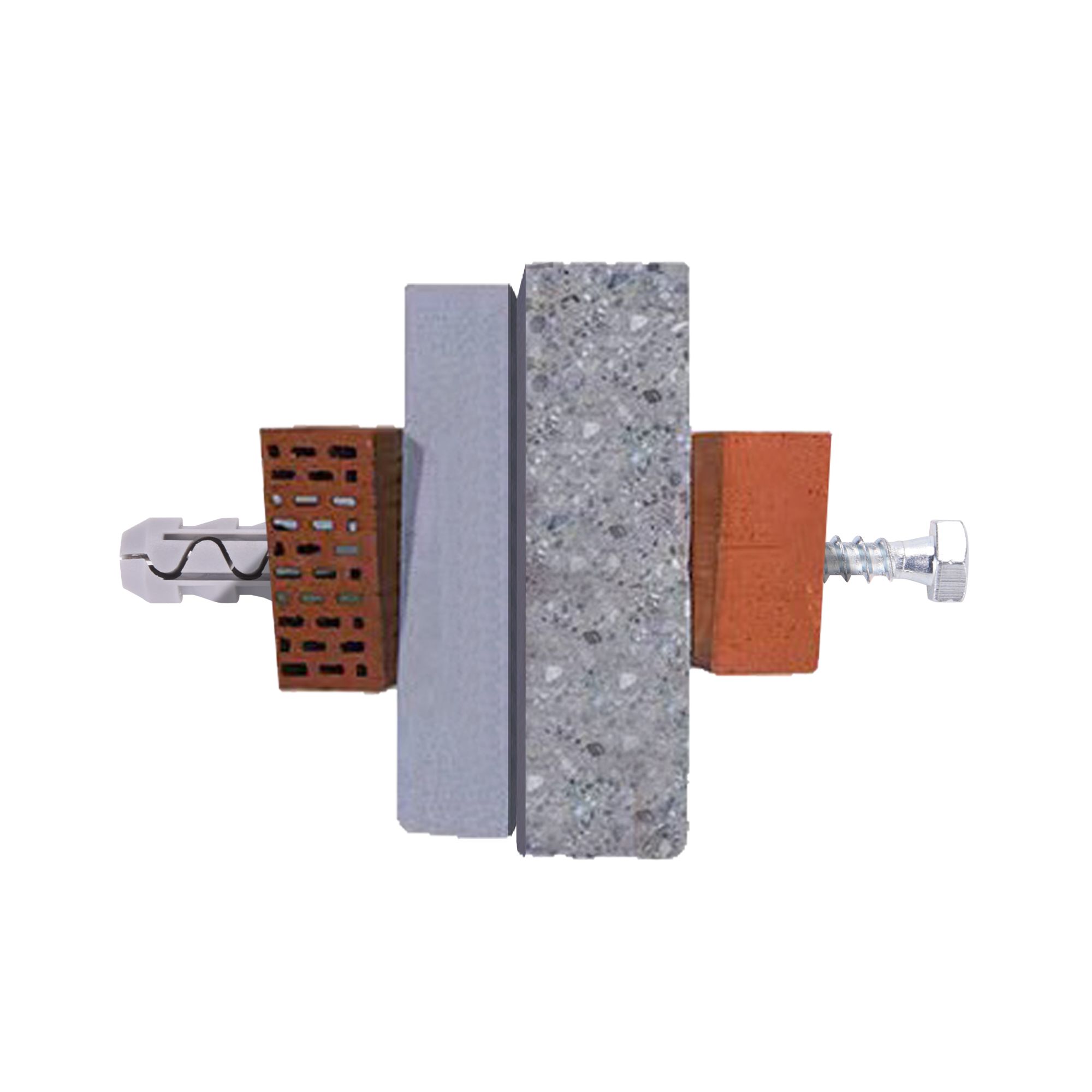 Diall 8 piece Corner Basin Fixing kit