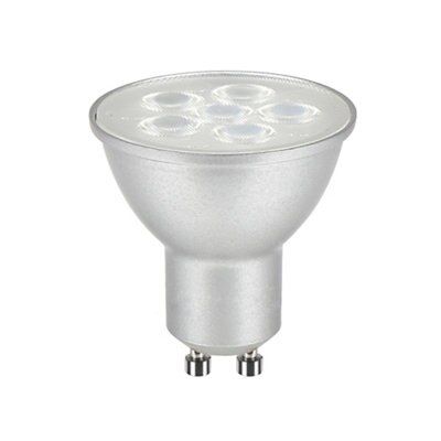Diall 8W 540lm Reflector Warm white LED Dimmable Light bulb