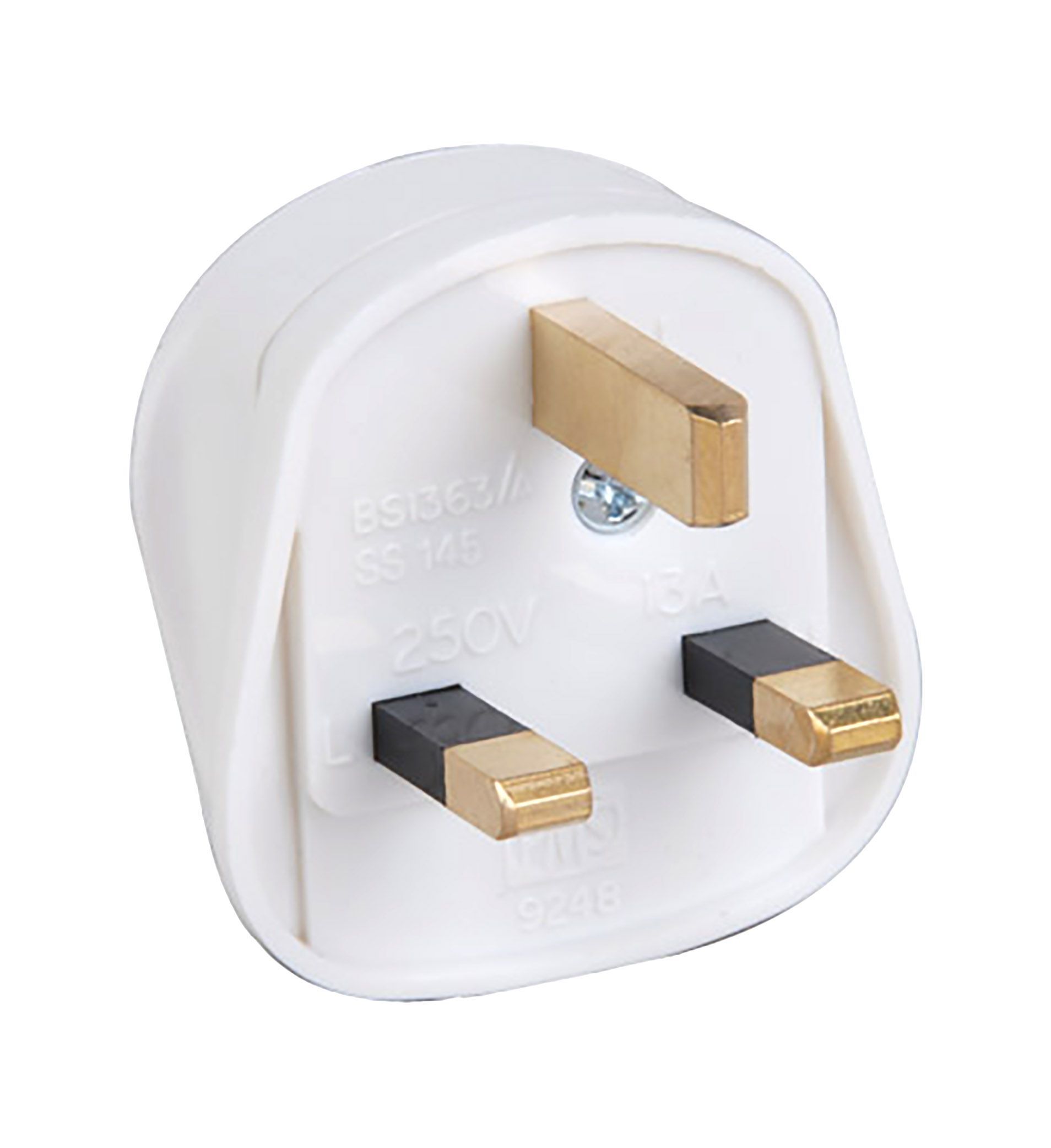 Diall 9248 13A White Plug