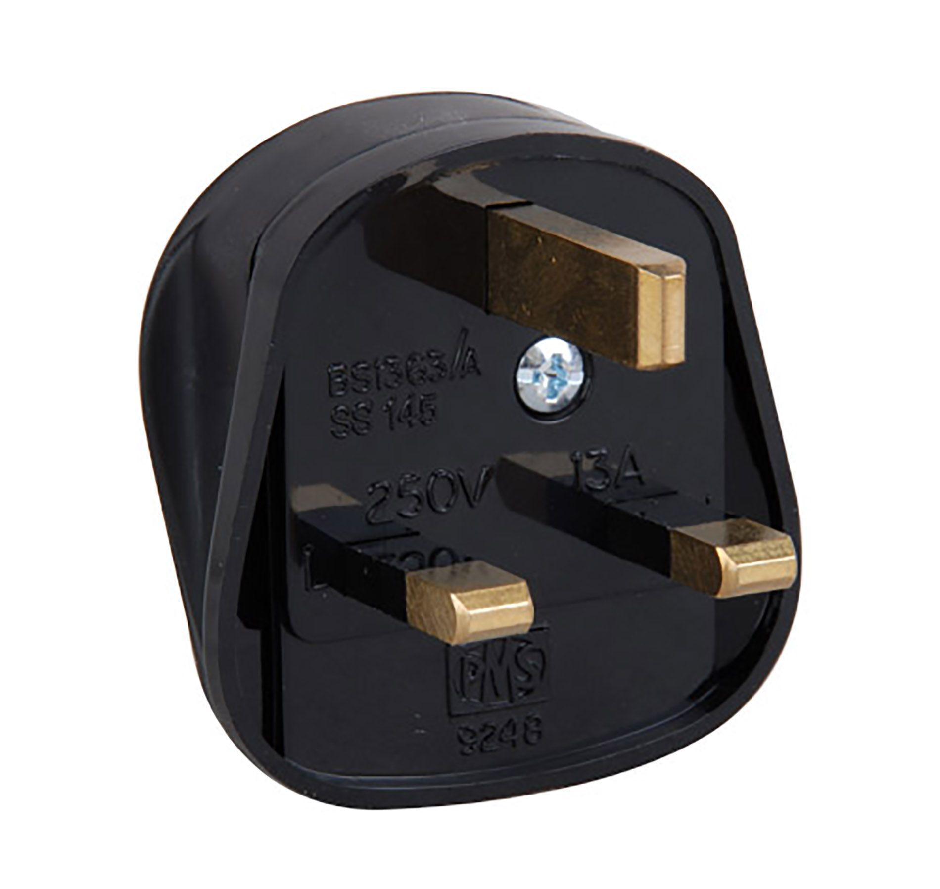 Diall 9248 250V 13A Black Plug