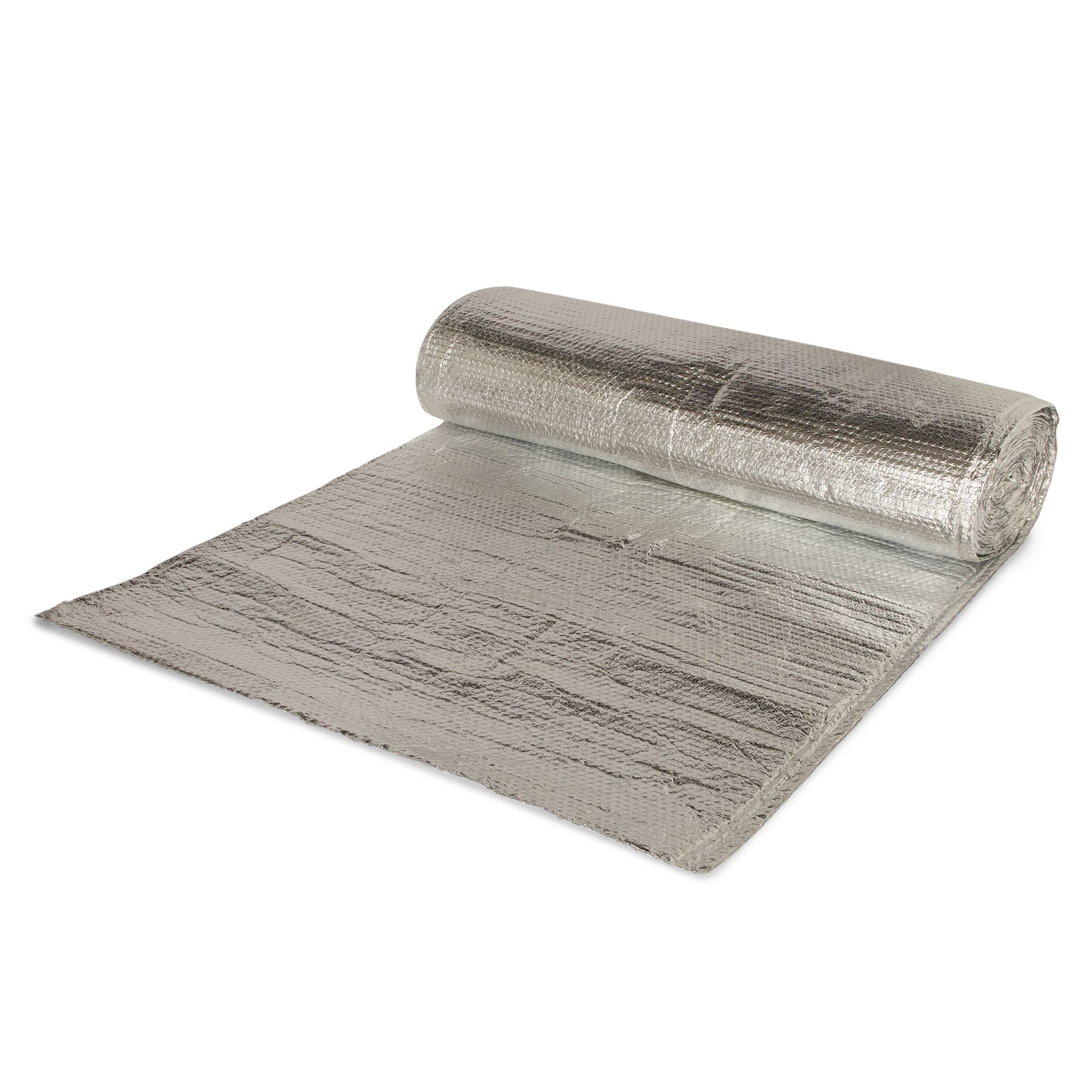 Diall Airtec Double Sided Reflective Bubble insulation roll L 14m W 1.2m T 7mm