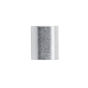 Diall Aluminium Ferrule (Dia)3mm, Pack of 2