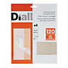 Diall Aluminium oxide Fine Hand sanding sheets, Pack of