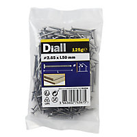 Diall Annular ring nail (L)50mm (Dia)2.65mm 125g