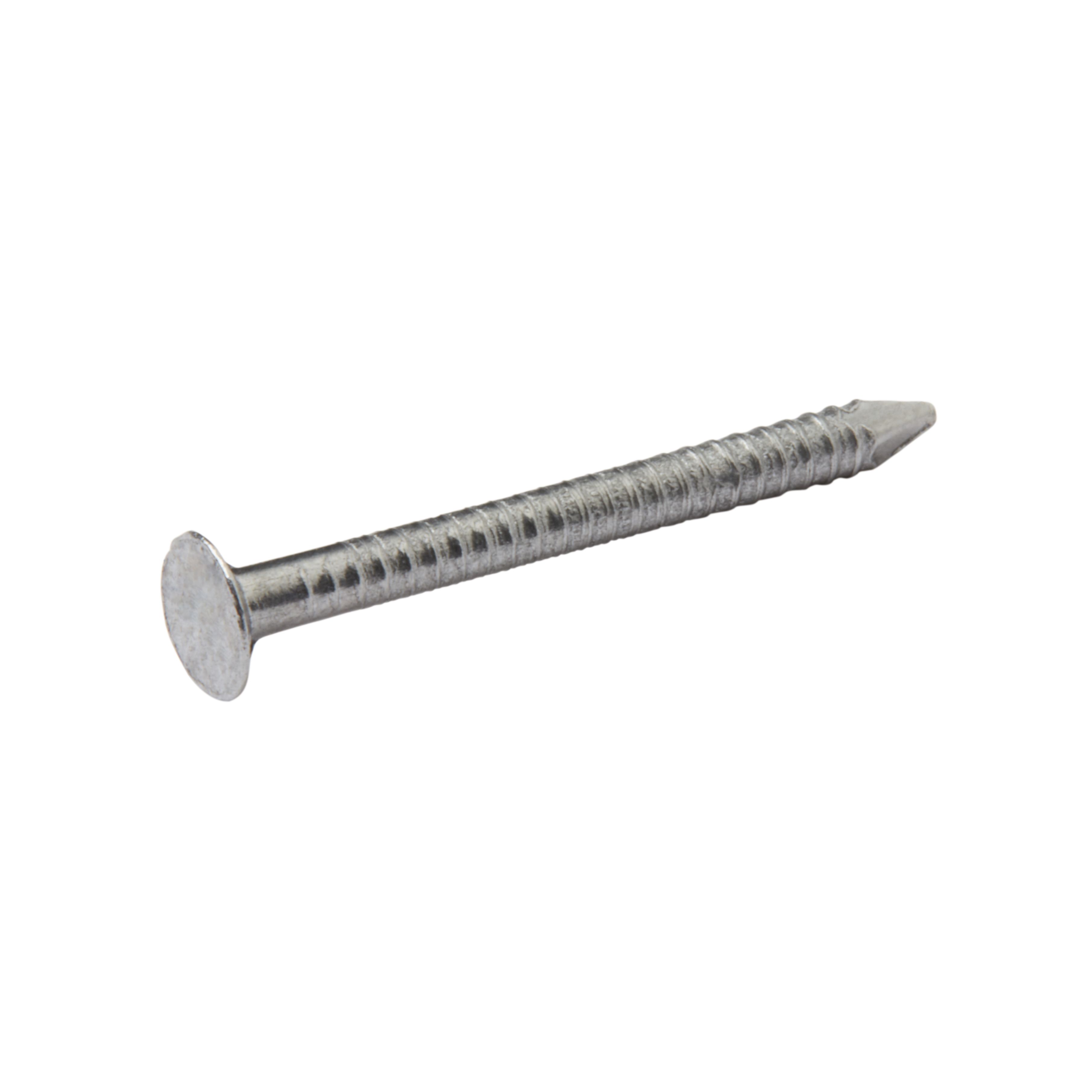 Galvanised annular clearance ring shank nails