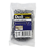 Diall Annular ring nail (L)50mm (Dia)2.65mm, Pack