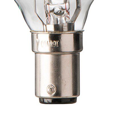 Diall B15 30W Mini globe Halogen Dimmable Light bulb, Pack of 3