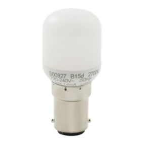 Diall B15 3W Warm white Non-dimmable Light bulb