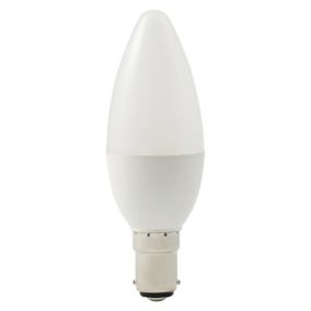Diall B15 5W 470lm Candle Warm white LED Light bulb