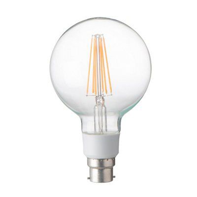 B22 12W Globe LED filament Light bulb | DIY B&Q
