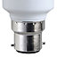 Diall B22 15W 845lm Stick CFL Light bulb, Pack of 4