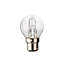 Diall B22 19W Halogen Dimmable Light bulb, Pack of 3