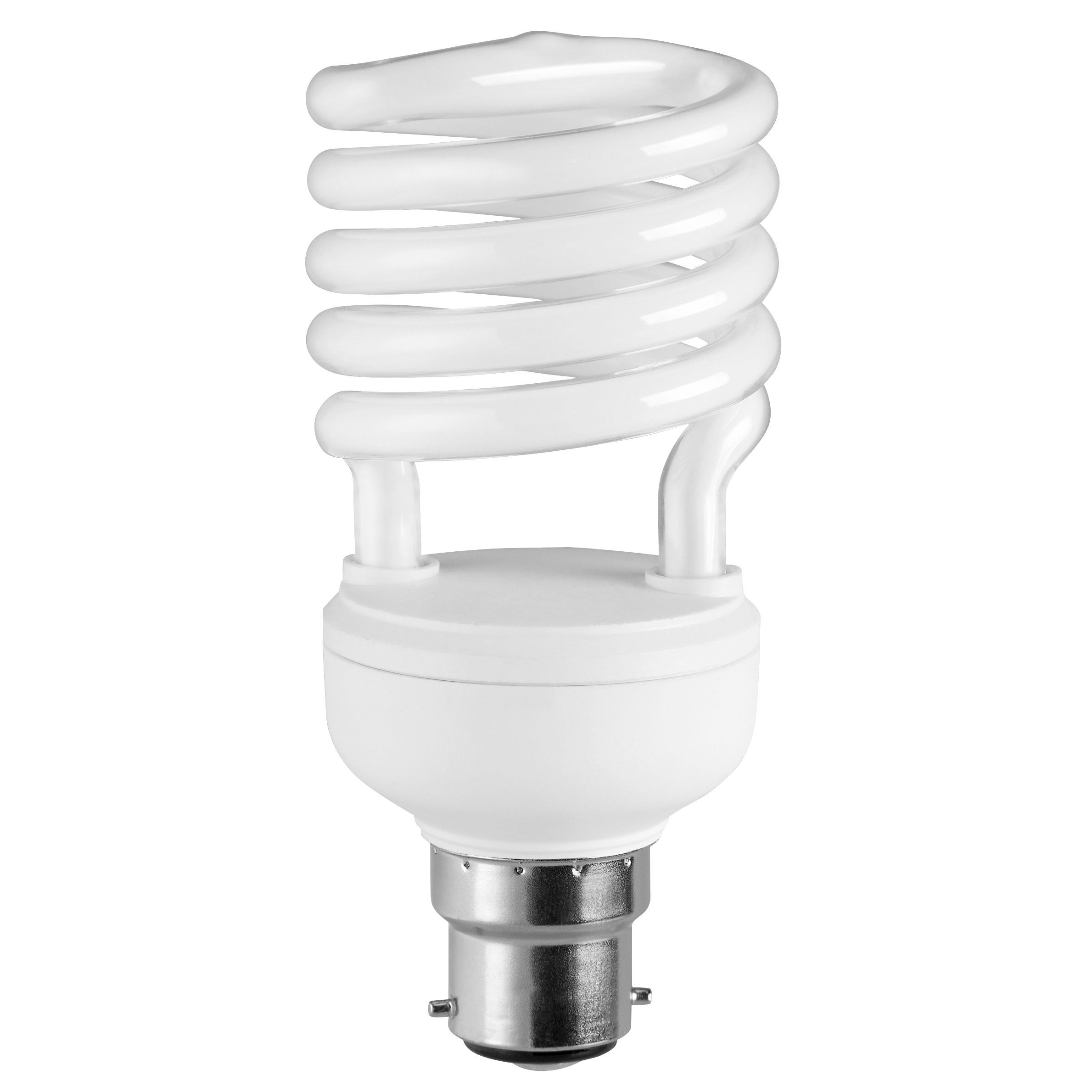 Diall B22 23W 1450lm Spiral CFL Light bulb DIY at B&Q