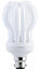 Diall B22 24W 1445lm Stick Warm white Fluorescent Light bulb