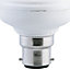Diall B22 24W 1445lm Stick Warm white Fluorescent Light bulb