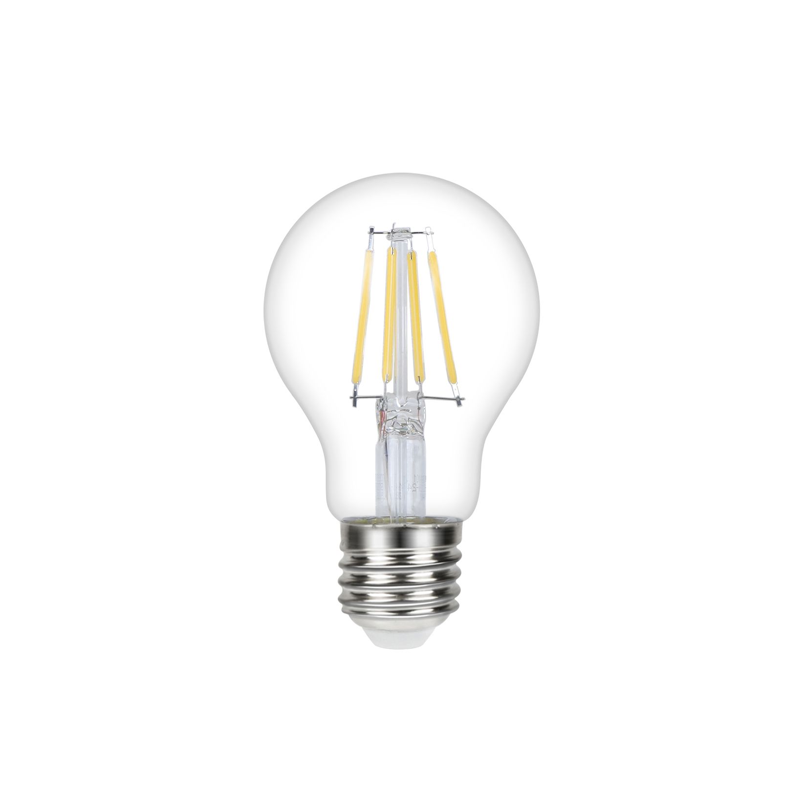Diall B22 3.4W 470lm Clear GLS Neutral white LED Filament Light bulb