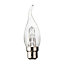 Diall B22 30W 410lm Bent tip candle Dimmable Light bulb, Pack of 3
