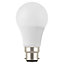 Diall B22 3W 250lm Mini globe Warm white LED Light bulb