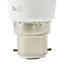 Diall B22 4.2W 470lm Frosted Mini globe Warm white LED Light bulb