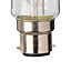 Diall B22 4W 470lm Classic LED Filament Light bulb