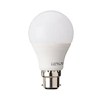 Diall B22 5.8W 470lm LED Light bulb, Pack of 3