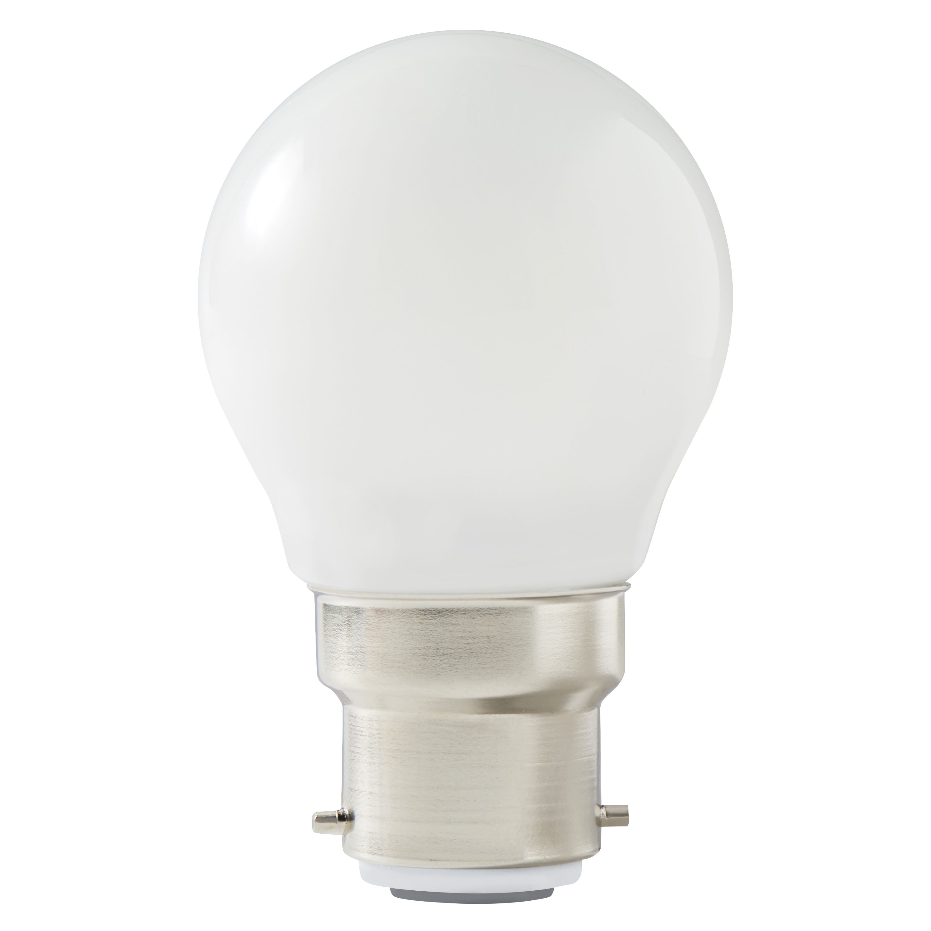 Diall B22 5W 470lm Globe Warm white & neutral white LED Light bulb