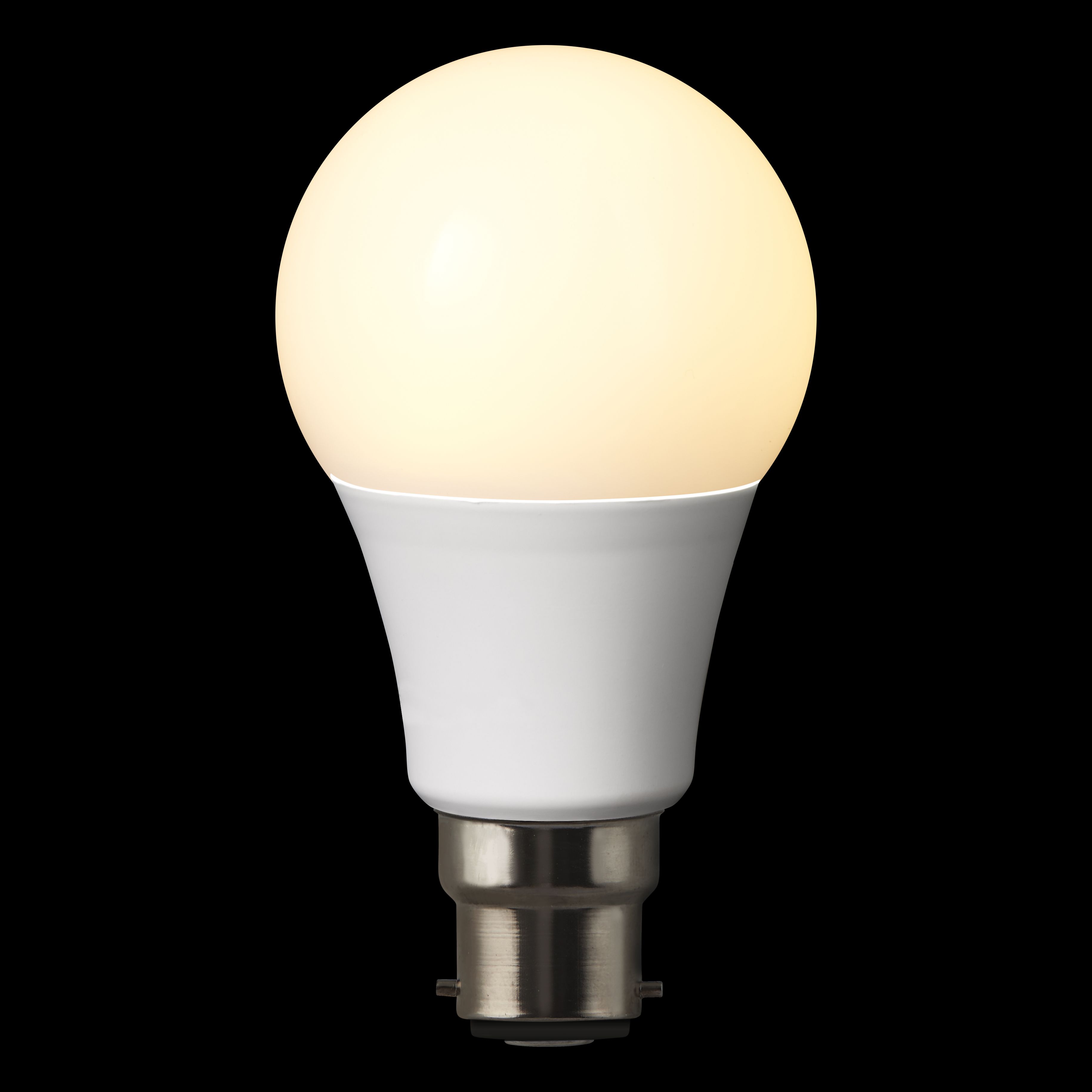 Integral LED Glühlampe Mit Dämmerungssensor – B22, 8W (806lm), 4000K, Für Außenbereich