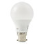 Diall B22 7W 470lm GLS Neutral white LED Light bulb