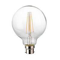 Diall B22 8W 1055lm Globe LED Filament Light bulb