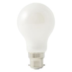 Diall B22 8W 806lm GLS Warm white LED Light bulb