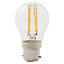 Diall B22 9W 1055lm GLS Warm white LED Light bulb