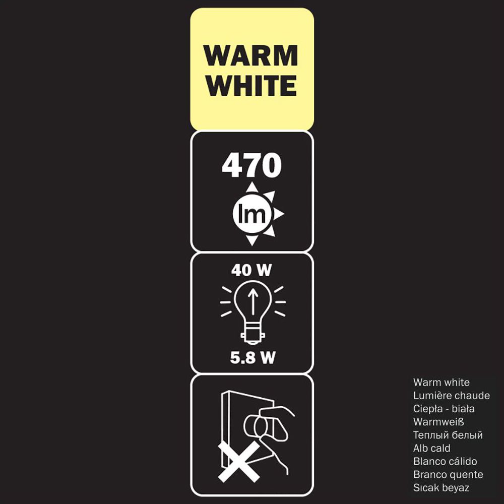 Diall B22 Classic LED Light bulb