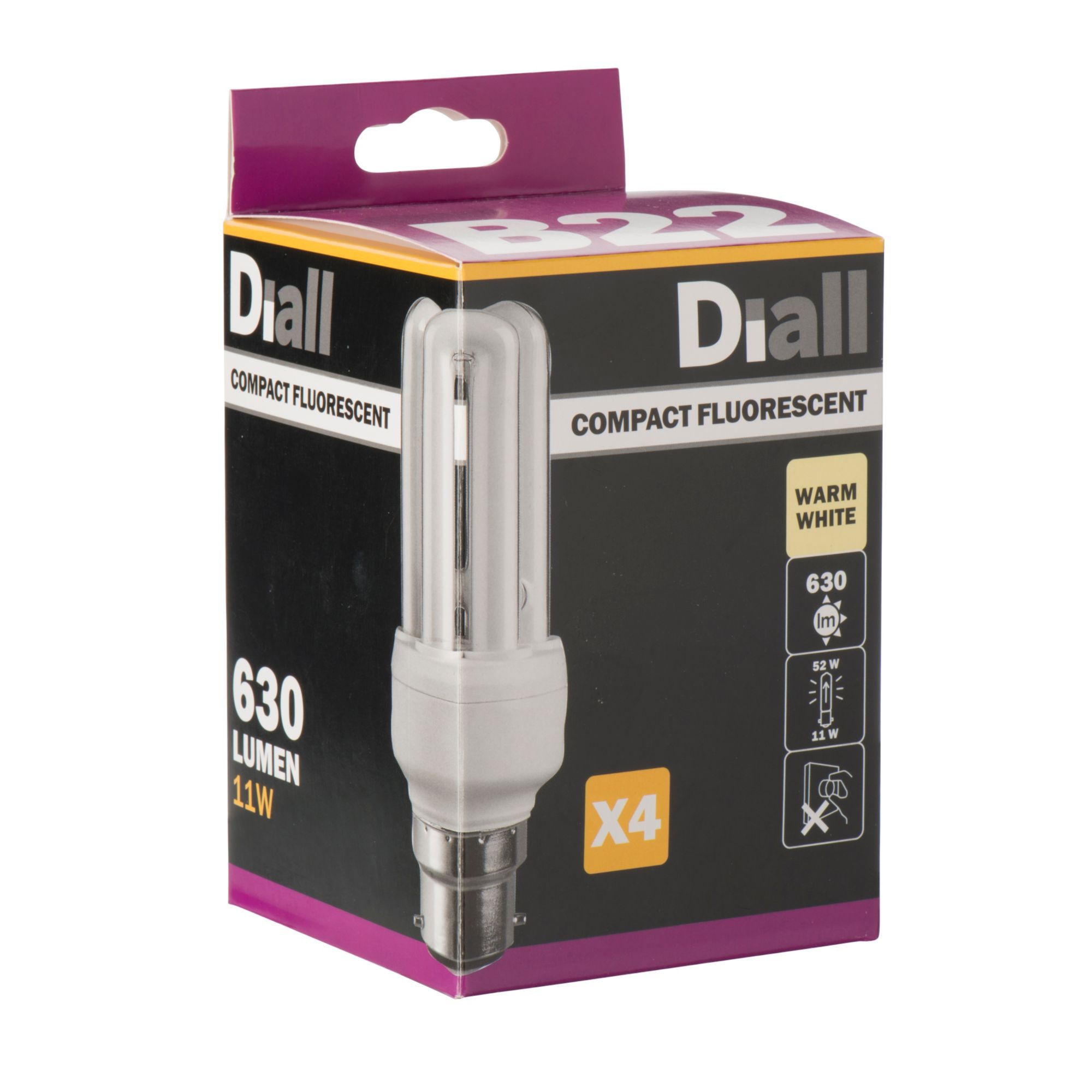 Diall B22 Classic LED Light bulb