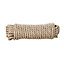 Diall Beige Polypropylene (PP) Twisted rope, (L)10m (Dia)6mm