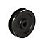 Diall Black 1 wheel Pulley, (Dia)50mm
