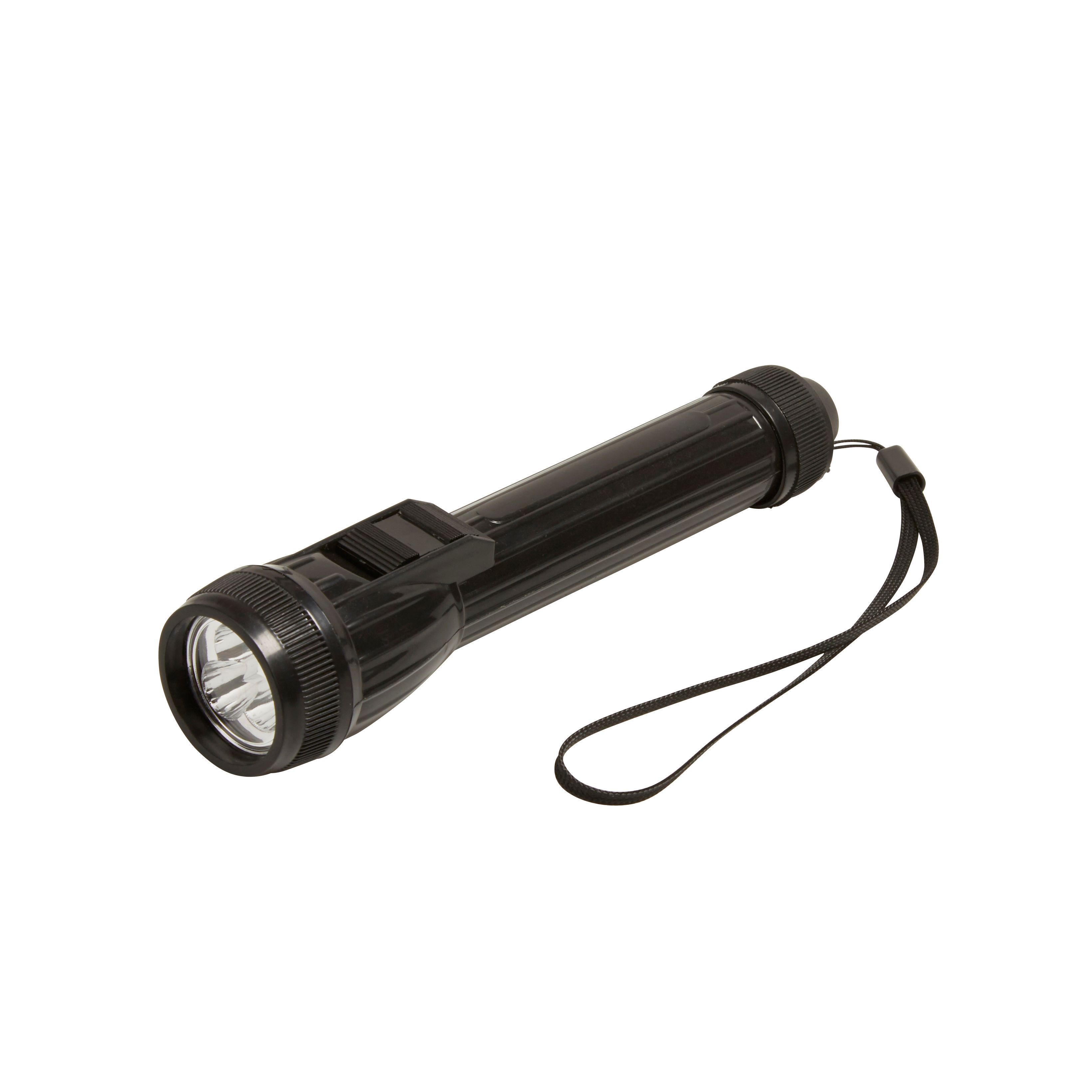 Diall Black 27lm LED Battery-powered Torch | DIY At B&Q