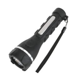 Diall Black 50lm LED Torch
