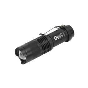 Diall Black 70lm LED Battery-powered Torch