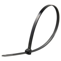 Diall Black Cable tie (L)400mm, Pack of 50